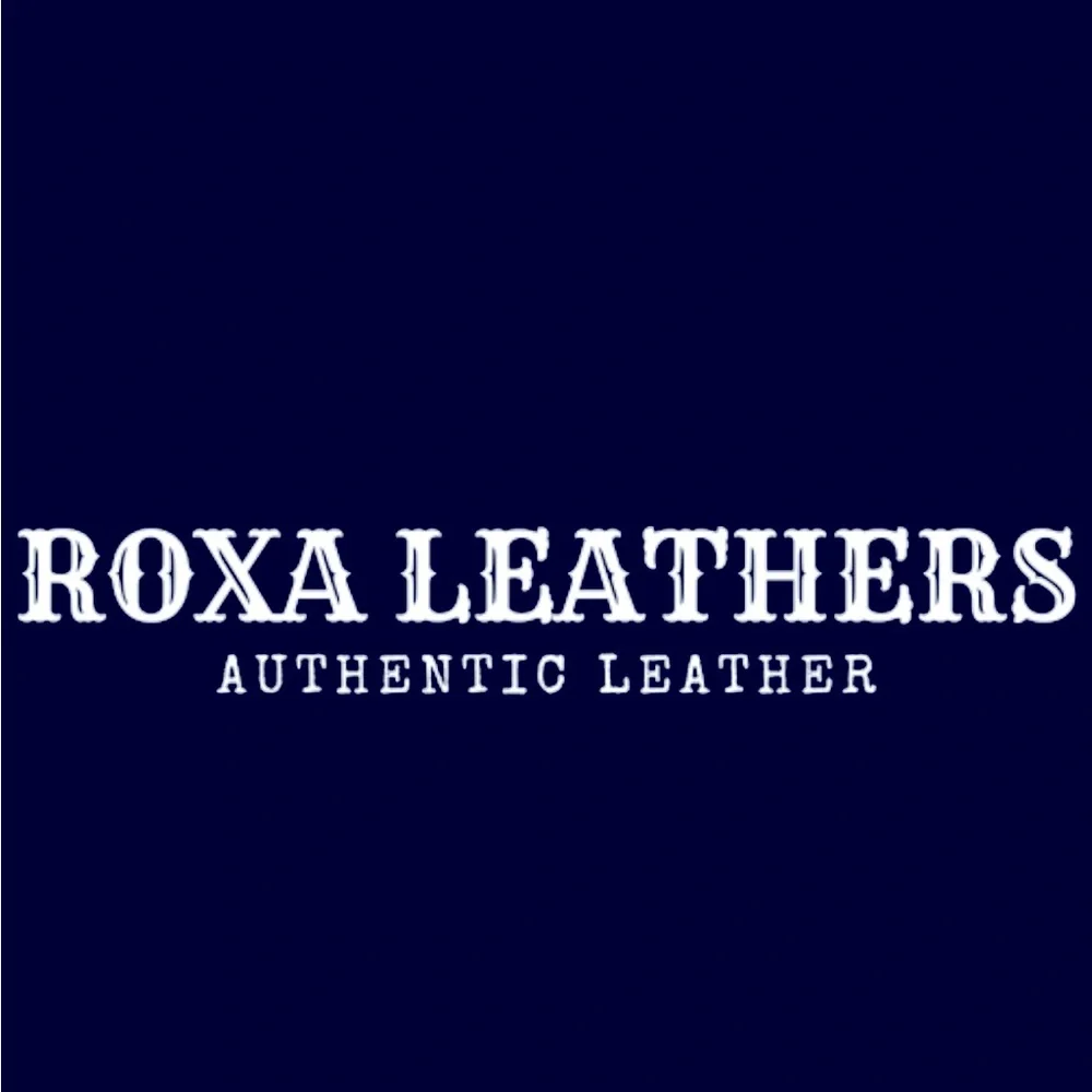 New Unisex Leather Jacket Goat Skin High Quality Size Medium Roxa leather. - Picture 13 of 14